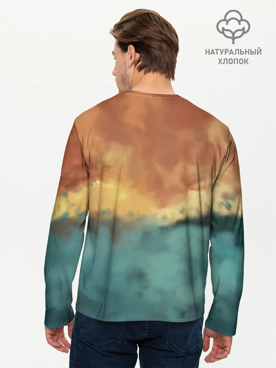 Мужской лонгслив базовый / The Flash, Superman V Darkseid