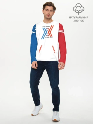 Мужской лонгслив базовый / Darling in the Franxx