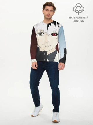 Мужской лонгслив базовый / Сасаки Кен
