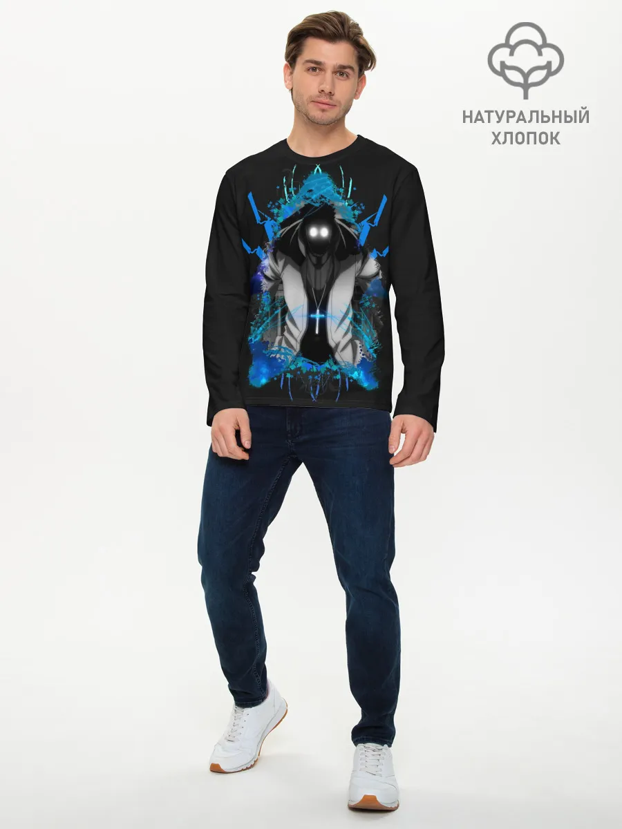 Мужской лонгслив базовый / Hellsing. Alexander Anderson