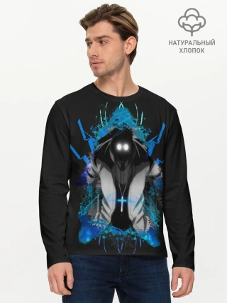 Мужской лонгслив базовый / Hellsing. Alexander Anderson