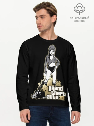 Мужской лонгслив базовый / Каталина | ГТА 3