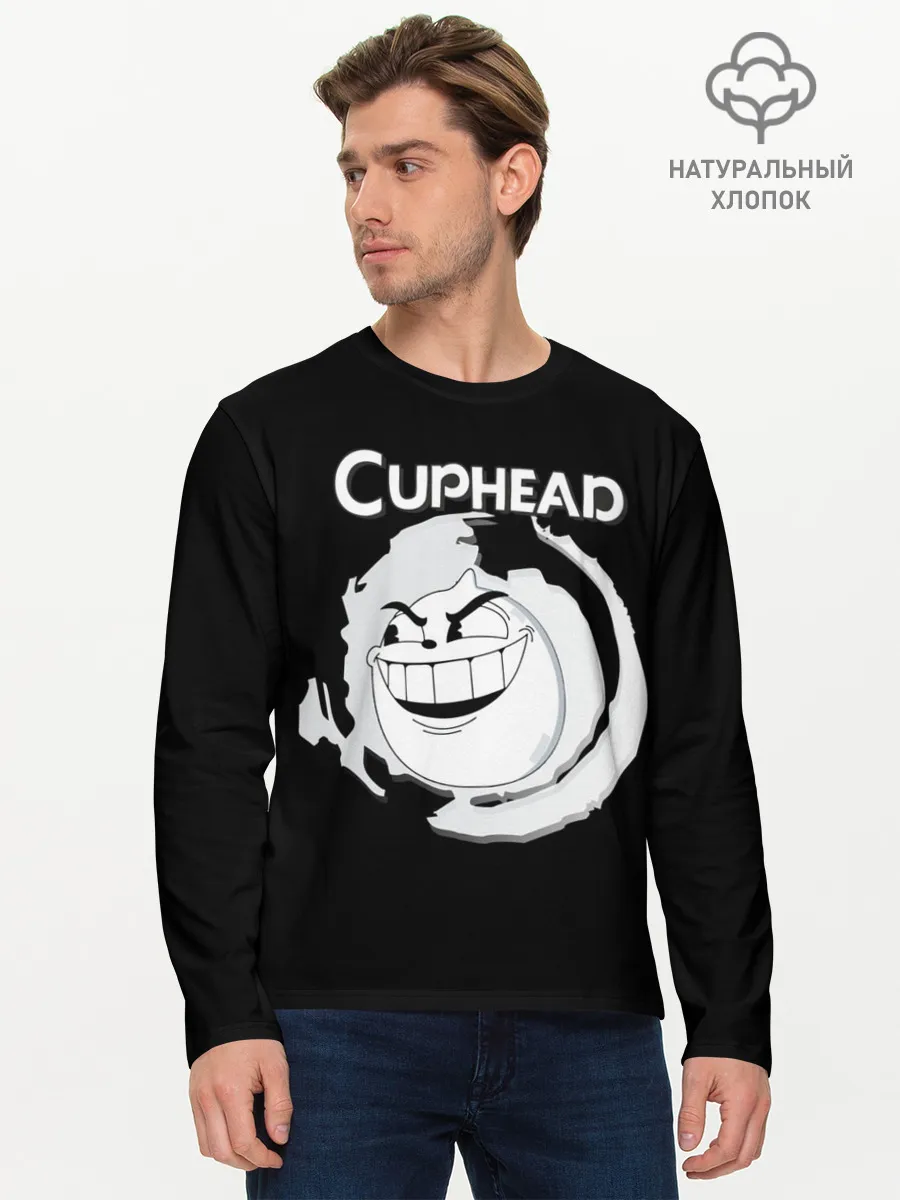 Мужской лонгслив базовый / босс caphead