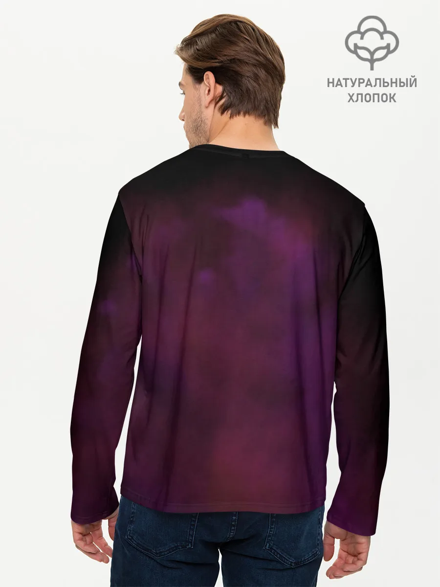 Мужской лонгслив базовый / Магическая битва