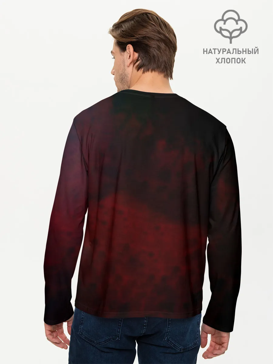 Мужской лонгслив базовый / Магическая битва