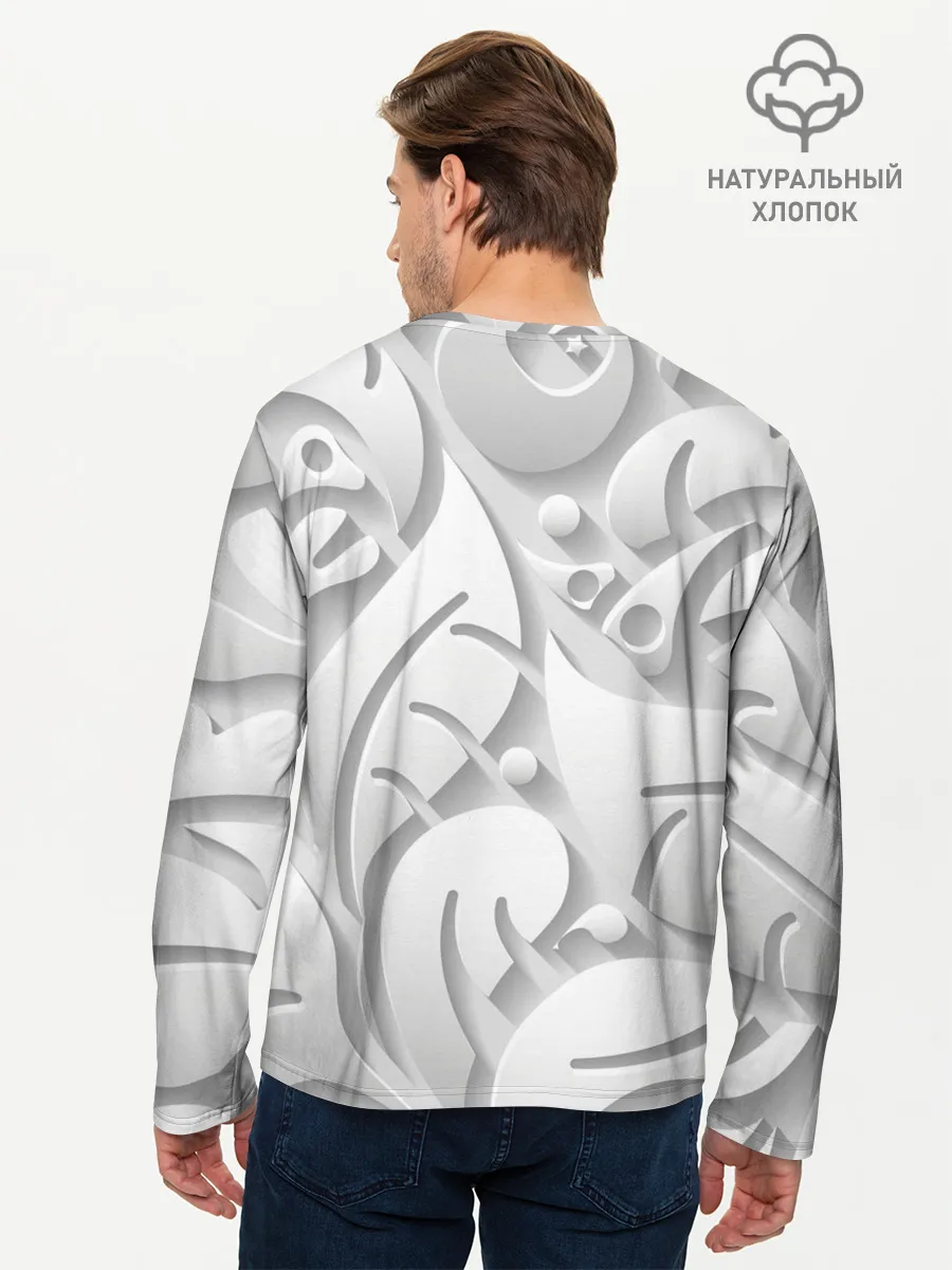 Мужской лонгслив базовый / SKULPTOR