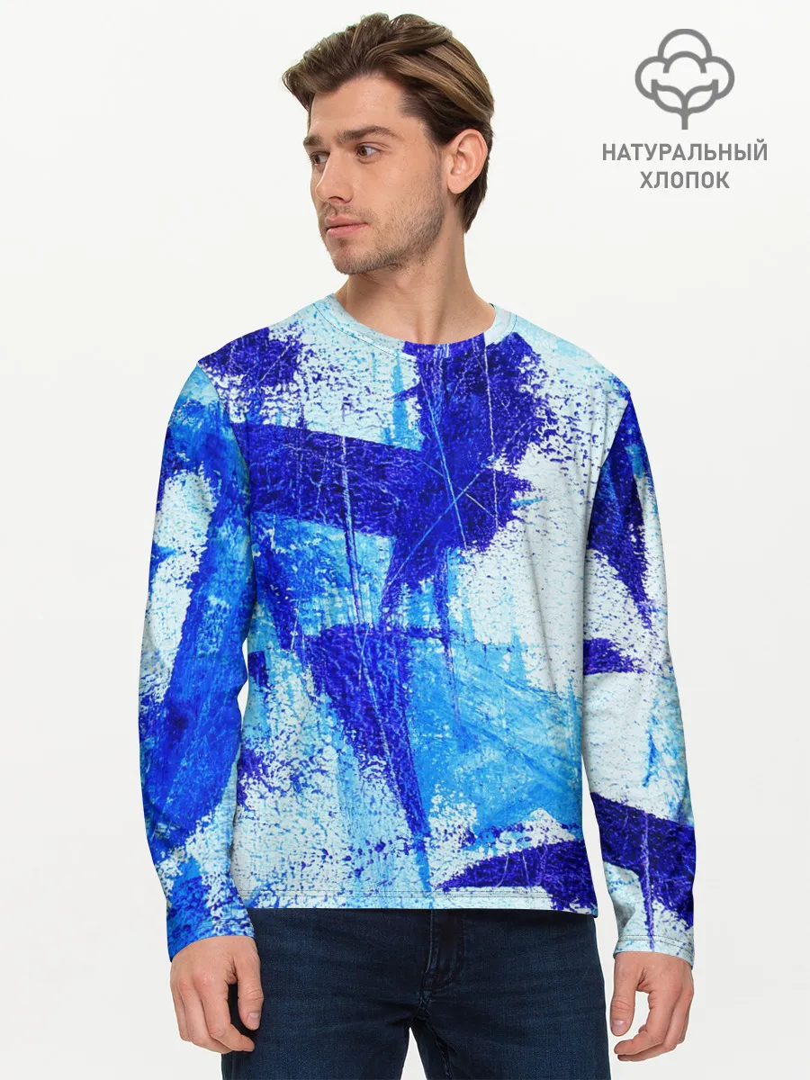 Мужской лонгслив базовый / ФЛЕКС