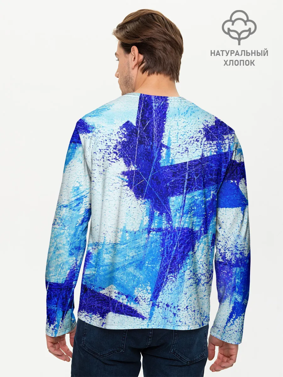 Мужской лонгслив базовый / ФЛЕКС