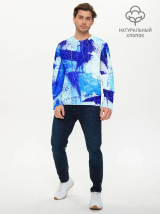 Мужской лонгслив базовый / ФЛЕКС