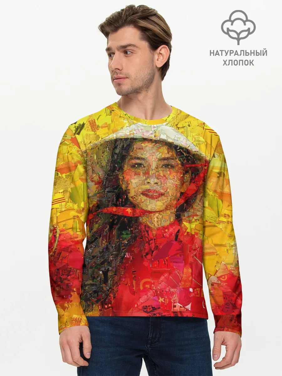 Мужской лонгслив базовый / Вьетнам