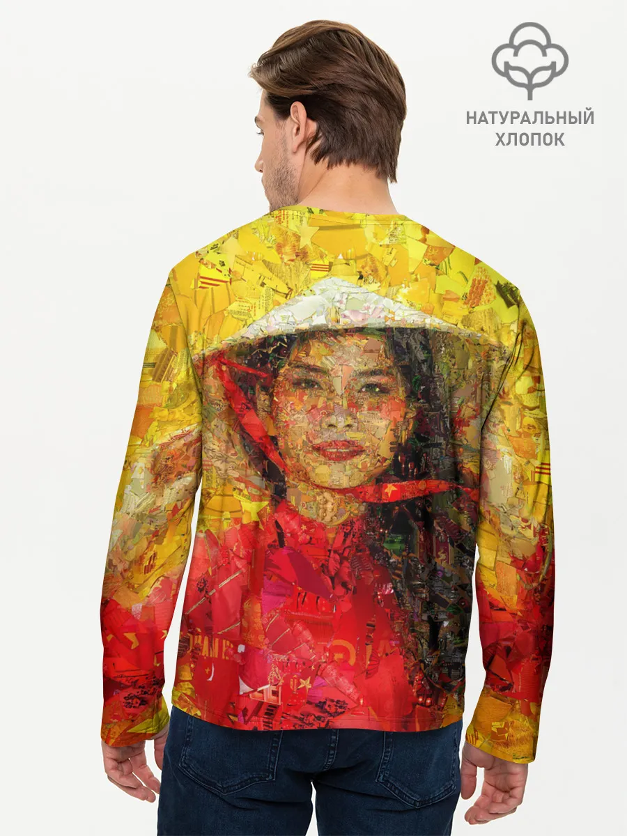 Мужской лонгслив базовый / Вьетнам