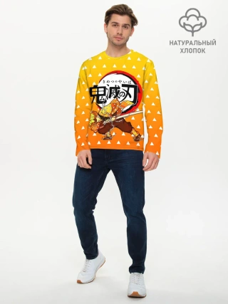 Мужской лонгслив базовый / ЗЕНИЦУ / ZENITSU