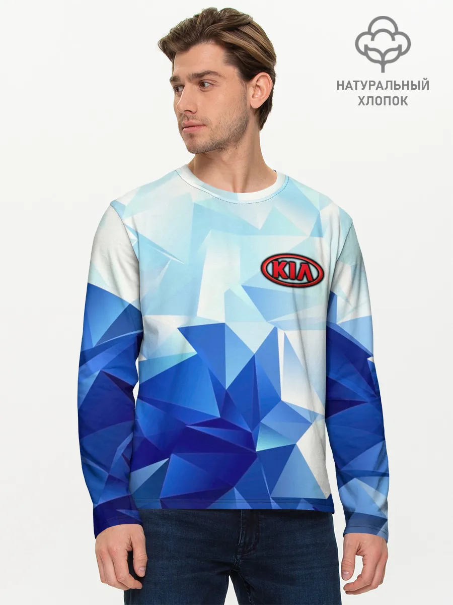 Мужской лонгслив базовый / KIA Motors