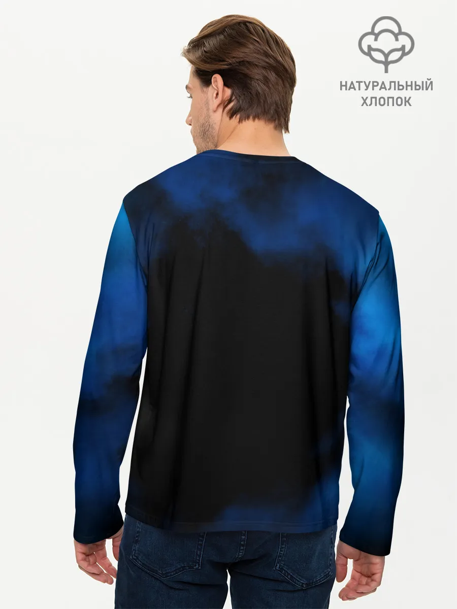 Мужской лонгслив базовый / Тандзиро Камадо Kimetsu no Yaiba