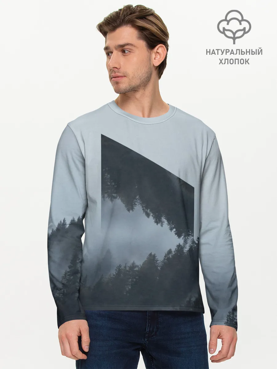 Мужской лонгслив базовый / Атмосфера