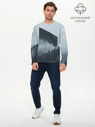 Мужской лонгслив базовый / Атмосфера