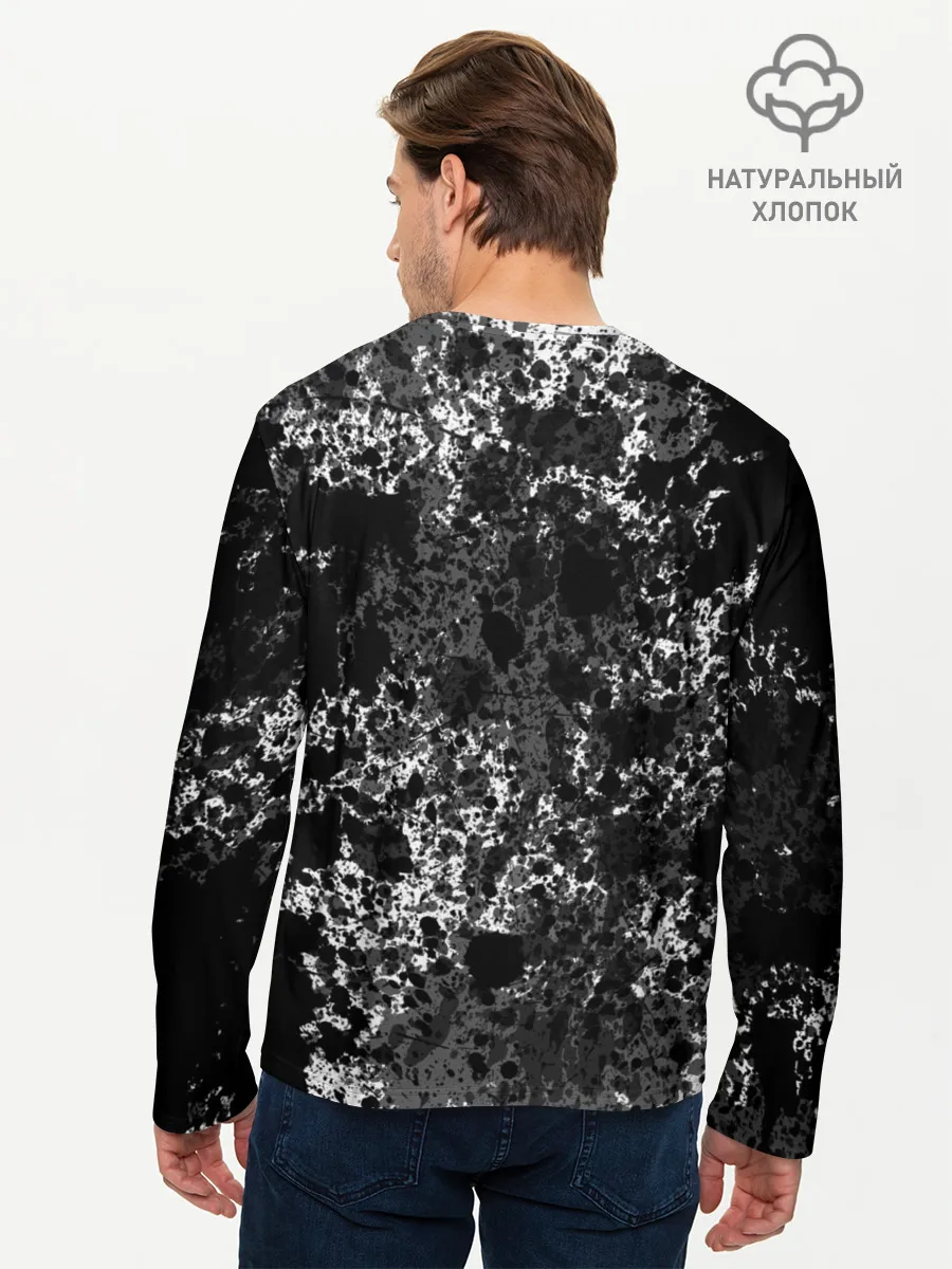 Мужской лонгслив базовый / Волчья пасть