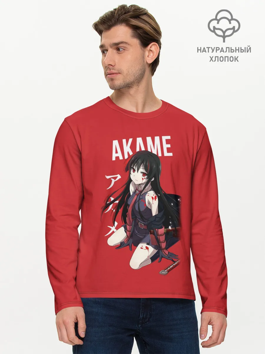 Мужской лонгслив базовый / Убийца Акамэ! | Akame ga Kill!