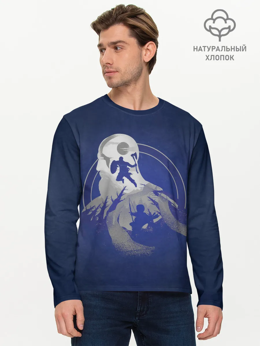 Мужской лонгслив базовый / Gods family