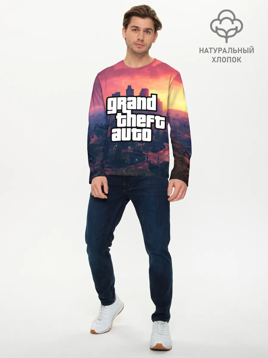 Мужской лонгслив базовый / Los Santos | GTA