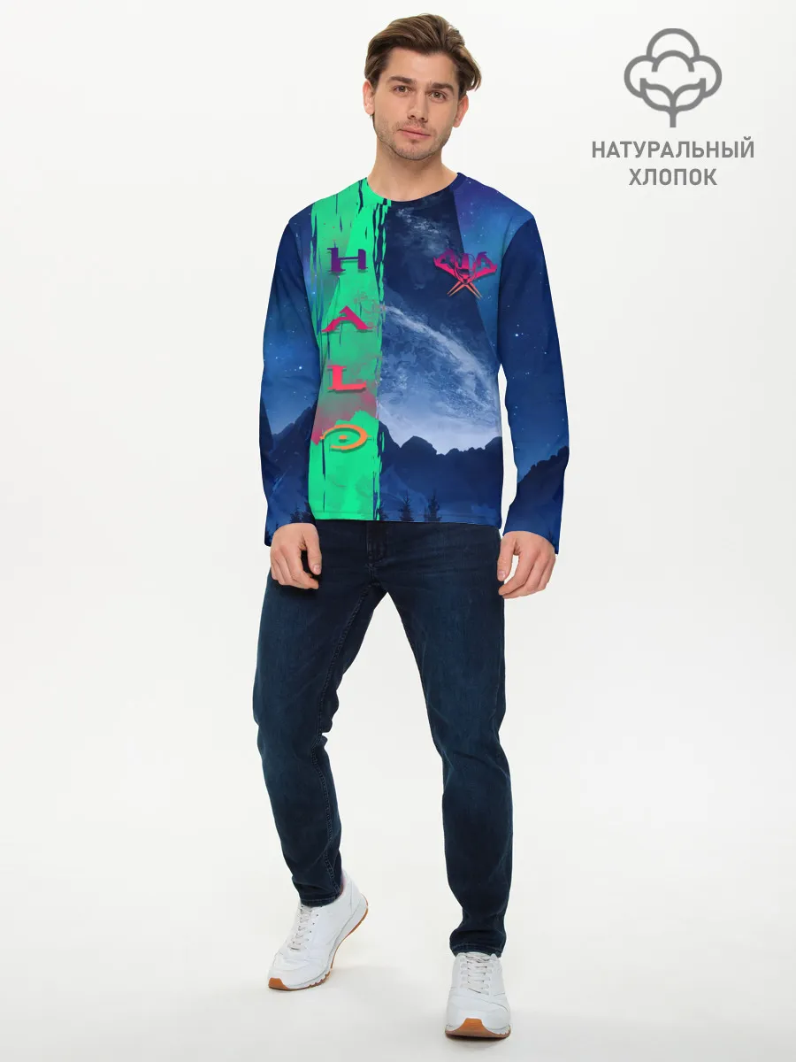 Мужской лонгслив базовый / HALO Ring