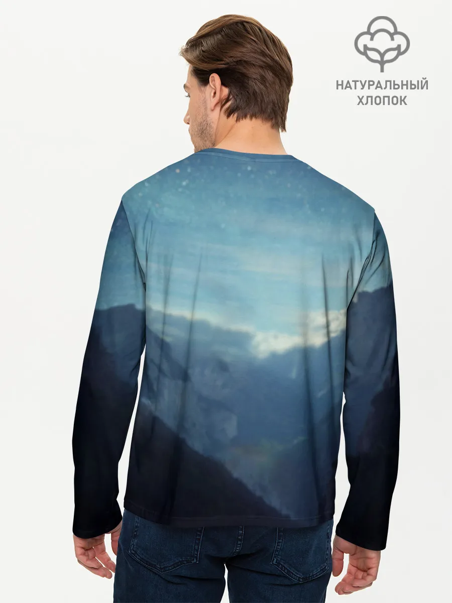 Мужской лонгслив базовый / Магическая Битва - Ты плачешь?