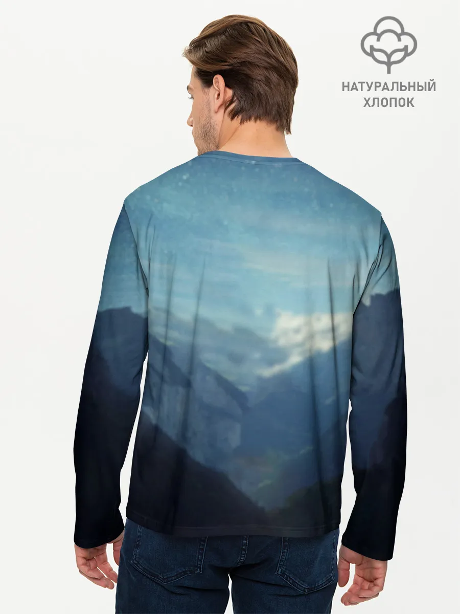 Мужской лонгслив базовый / Магическая Битва | Реплика Кугисаки Нобара