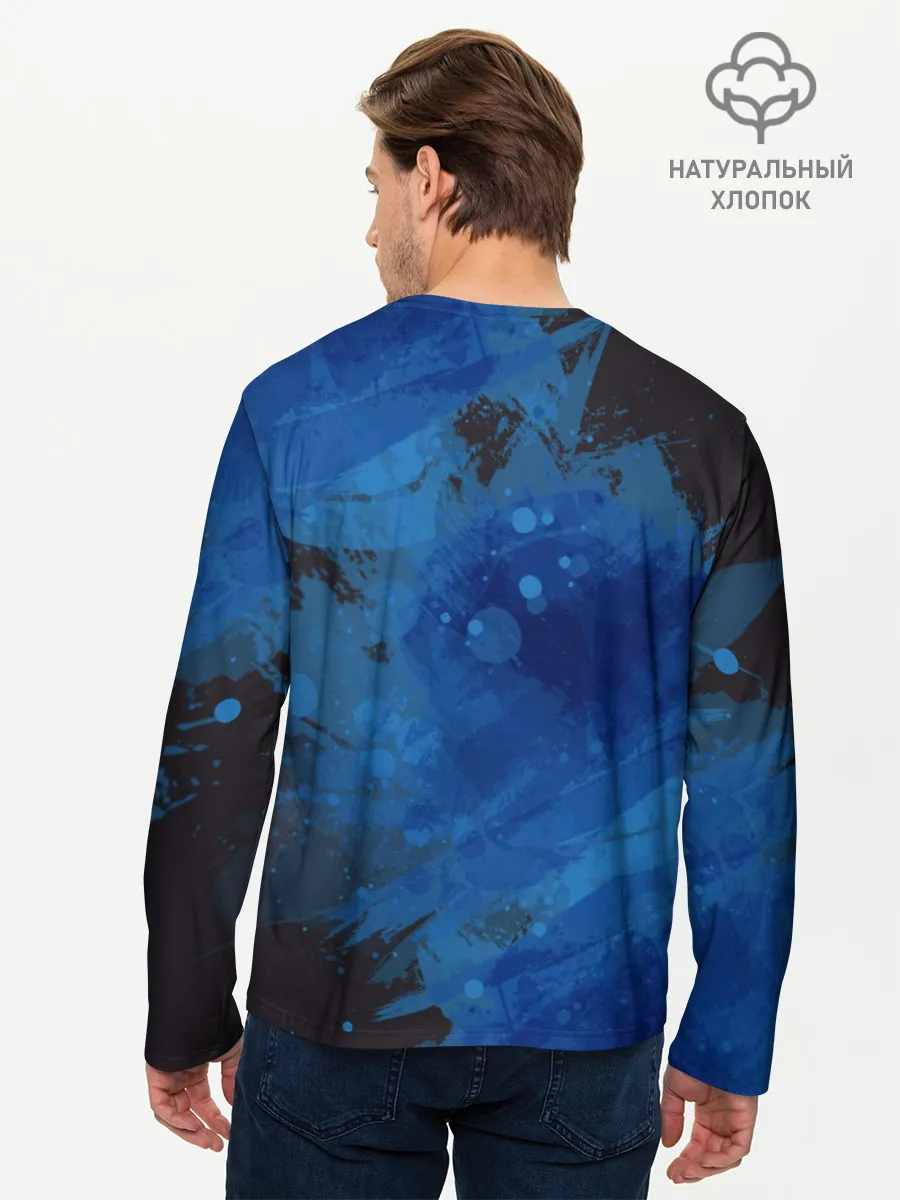 Мужской лонгслив базовый / Тосиро Хицугая. Блич