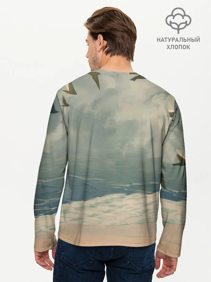 Мужской лонгслив базовый / Hug | Jujutsu kai