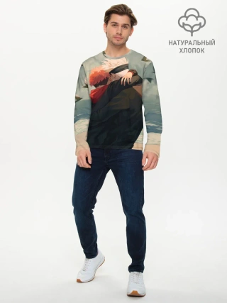 Мужской лонгслив базовый / Hug | Jujutsu kai