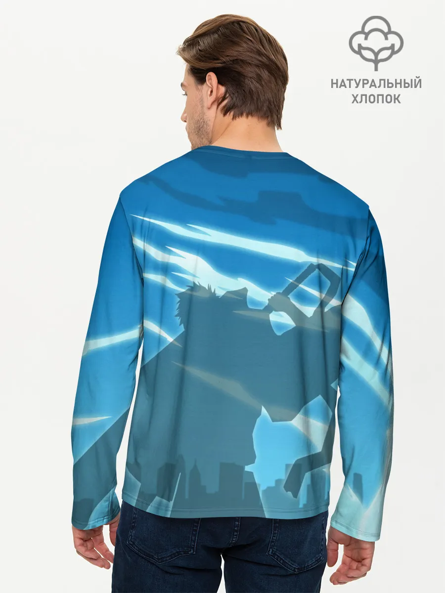 Мужской лонгслив базовый / Bleach-Ichigo