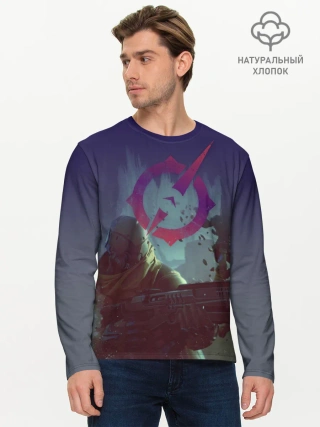 Мужской лонгслив базовый / Outriders