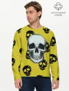 Мужской лонгслив базовый / Yellow Skulls