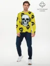 Мужской лонгслив базовый / Yellow Skulls