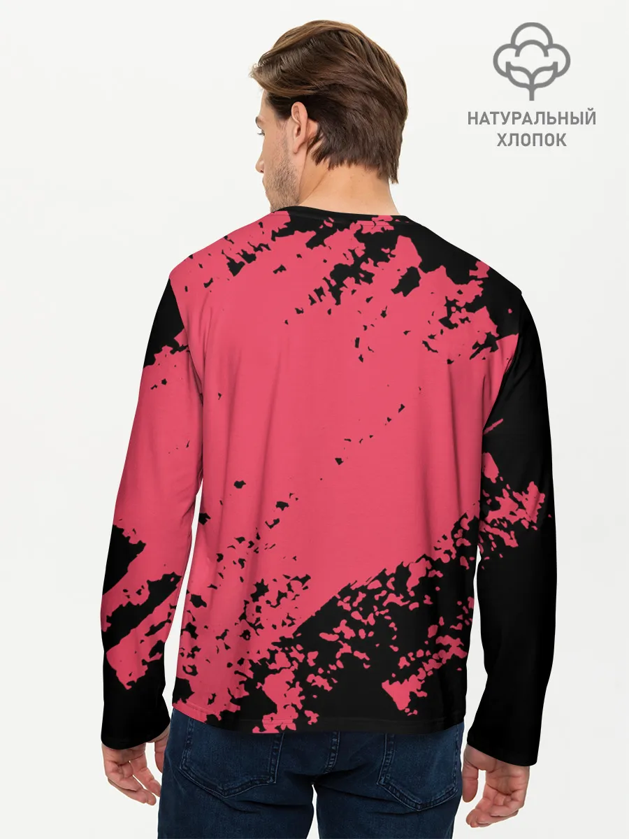 Мужской лонгслив базовый / BTS LOGO / БТС ЛОГОТИП