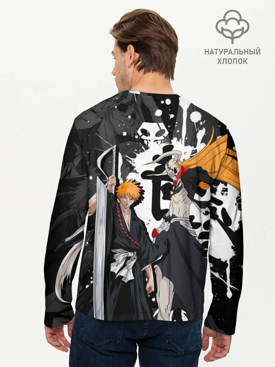 Мужской лонгслив базовый / Bleach