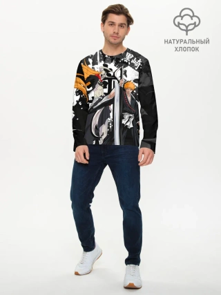 Мужской лонгслив базовый / Bleach