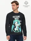 Мужской лонгслив базовый / Hatsune Miku / Хацунэ Мику