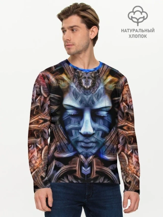 Мужской лонгслив базовый / MEGABUDDA