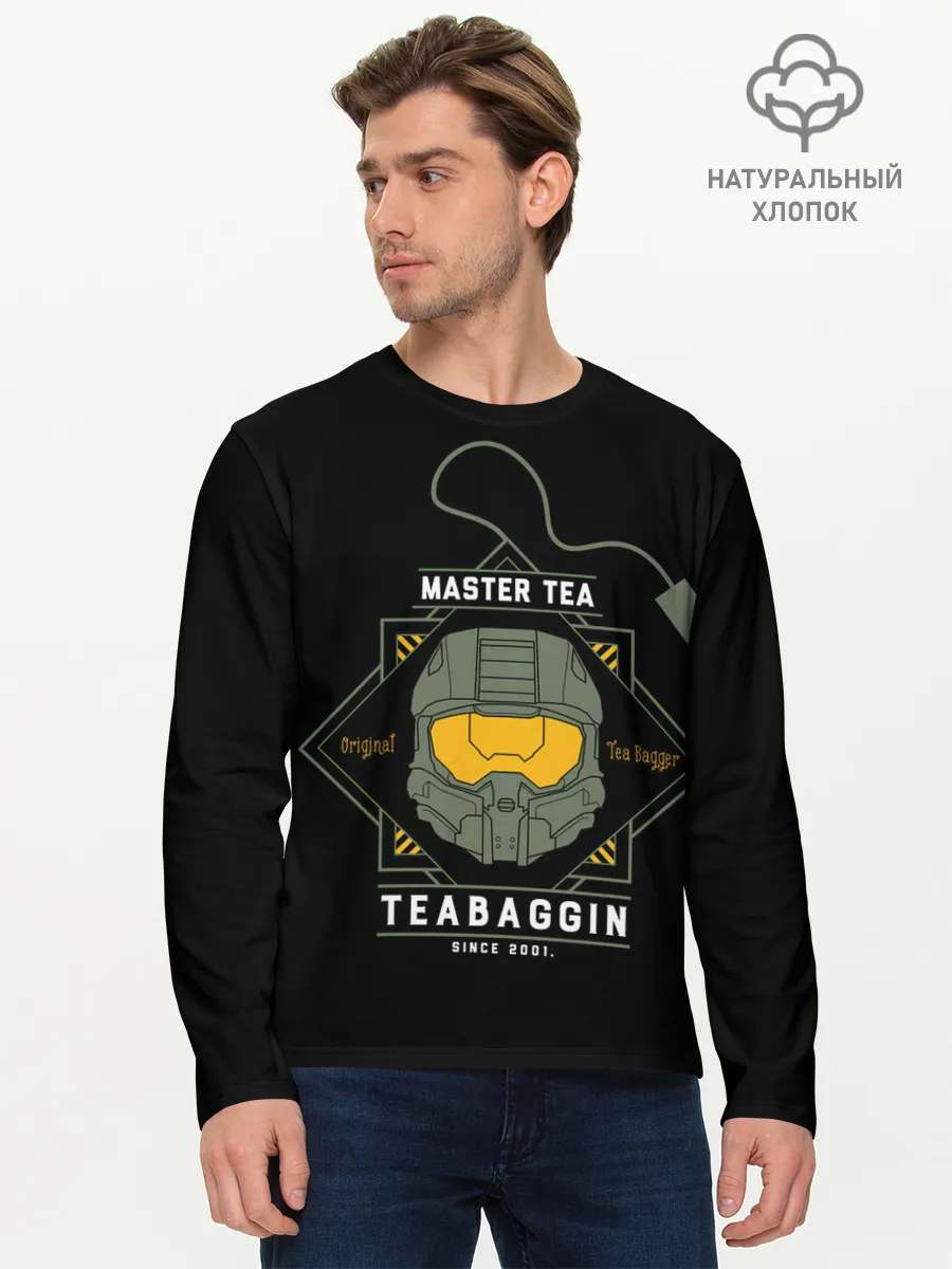 Мужской лонгслив базовый / Master tea