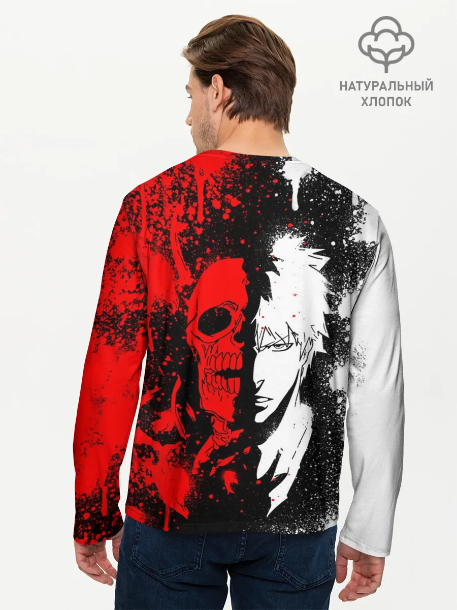 Мужской лонгслив базовый / ИЧИГО БЛИЧ | ICHIGO BLEACH