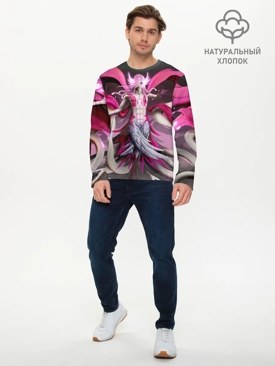 Мужской лонгслив базовый / Bleach Aurora Archangel Art
