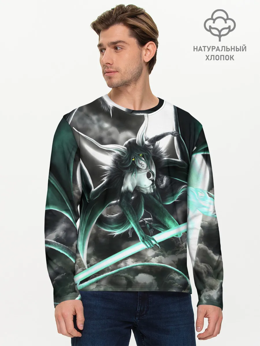 Мужской лонгслив базовый / Ulquiorra Schiffer Bleach