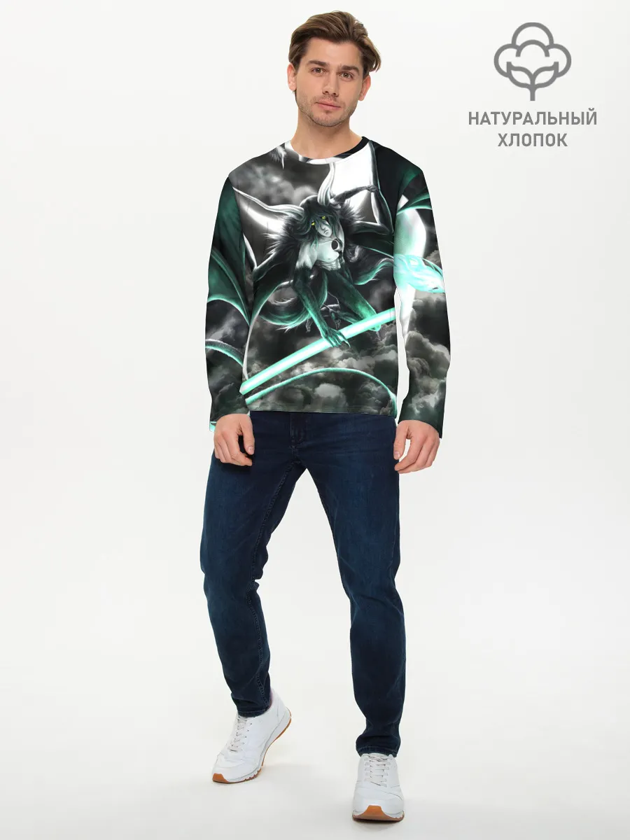 Мужской лонгслив базовый / Ulquiorra Schiffer Bleach