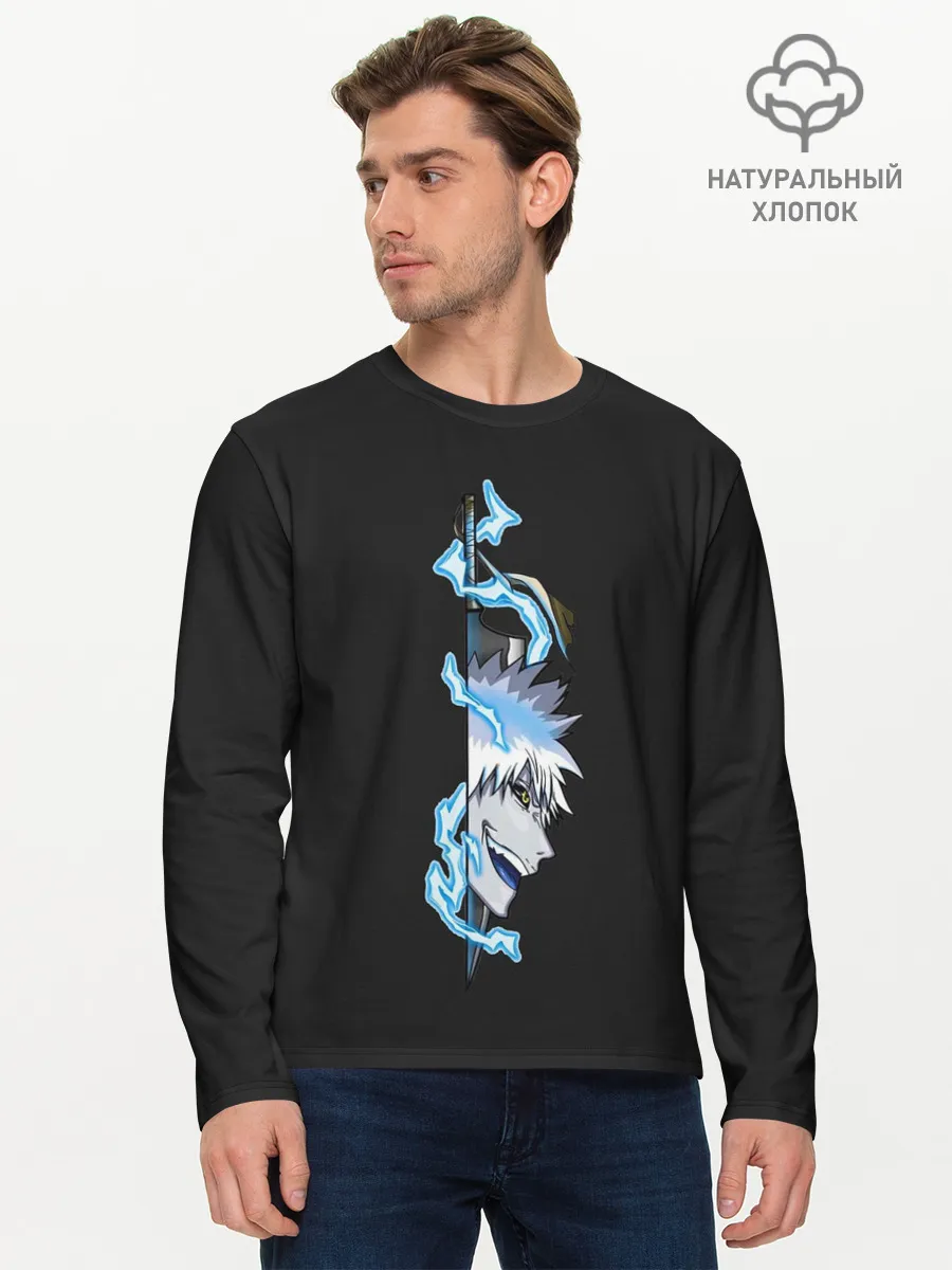 Мужской лонгслив базовый / Занпакто. Блич