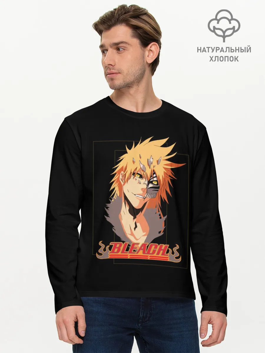 Мужской лонгслив базовый / Ичиго Блич