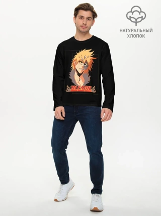 Мужской лонгслив базовый / Ичиго Блич