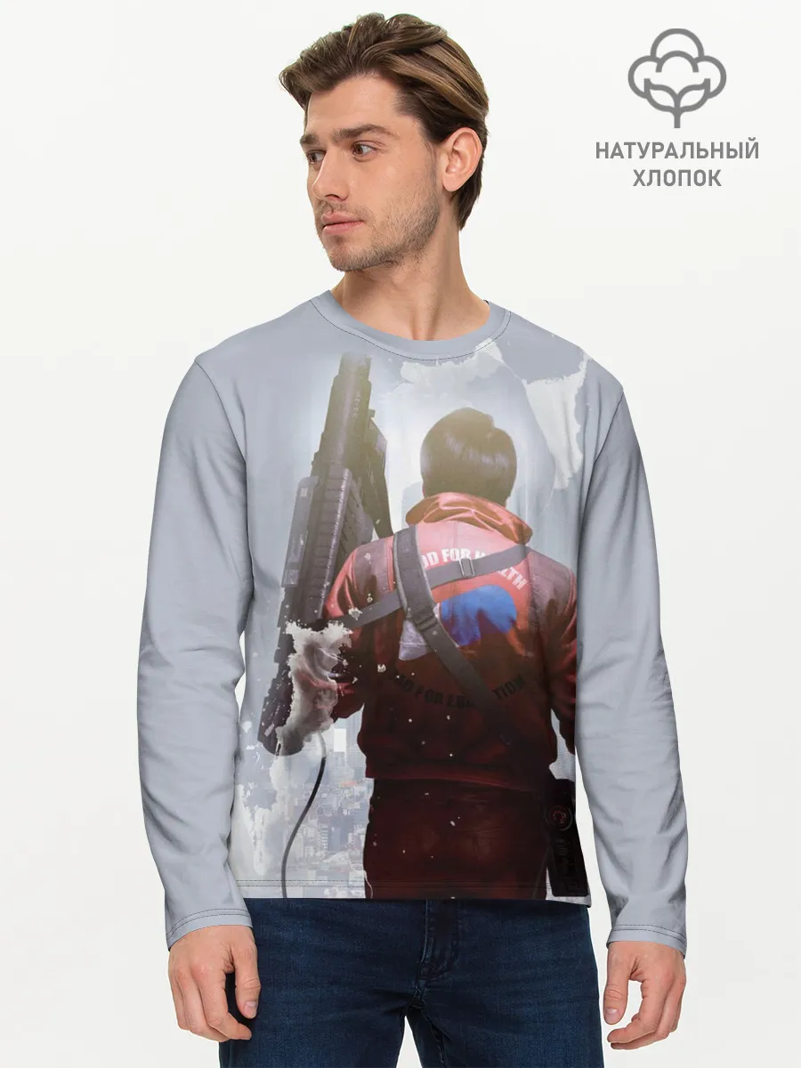 Мужской лонгслив базовый / Akira