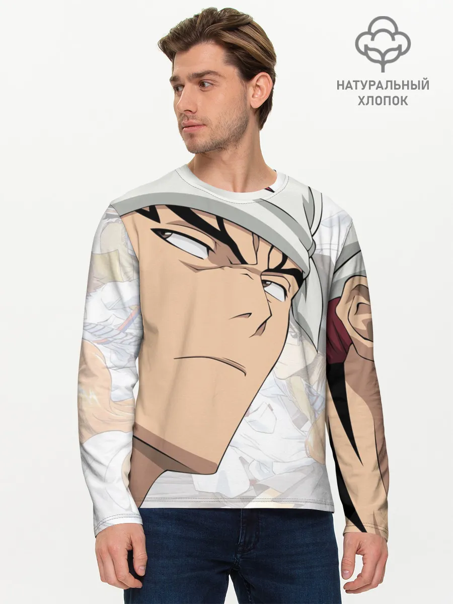 Мужской лонгслив базовый / Bleach Anime Abarai Renji