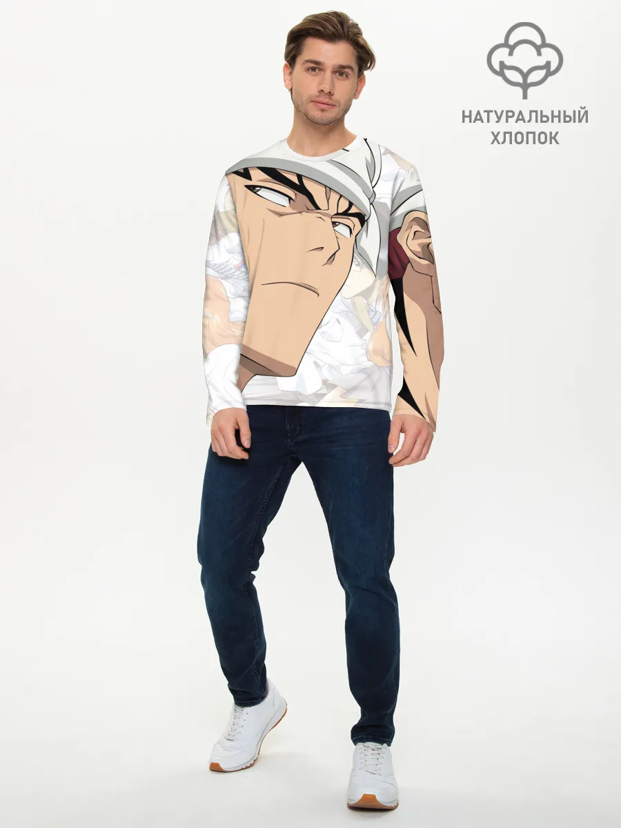Мужской лонгслив базовый / Bleach Anime Abarai Renji